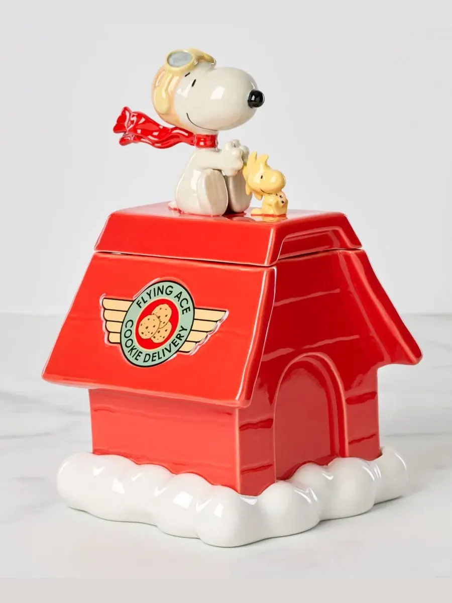 Кувшин для печенья из фарфора Chef Snoopy Lenox — изображение 5 из 7, мульти