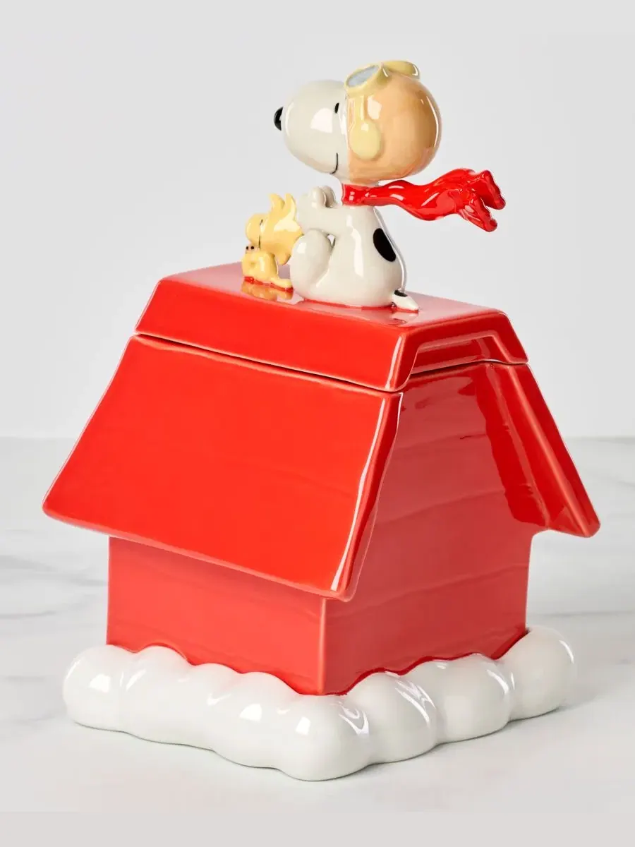 Кувшин для печенья из фарфора Chef Snoopy Lenox — изображение 6 из 7, мульти