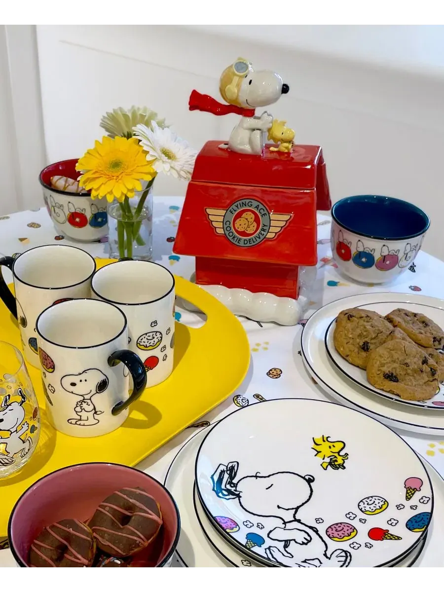 Кувшин для печенья из фарфора Chef Snoopy Lenox — изображение 7 из 7, мульти