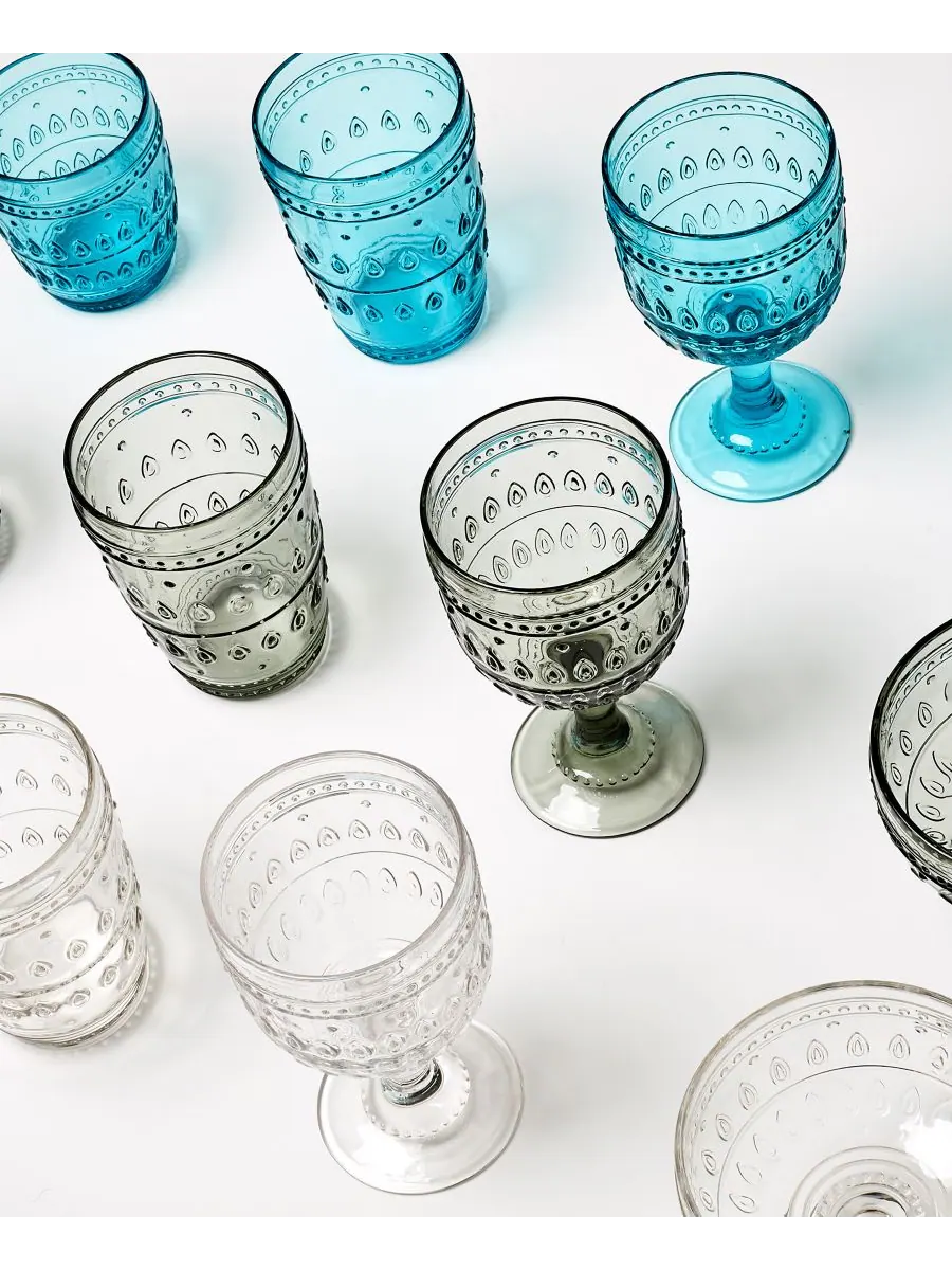 Набор из 4 бокалов для виски Fez Double Old Fashion Euro Ceramica — изображение 3 из 4, серый