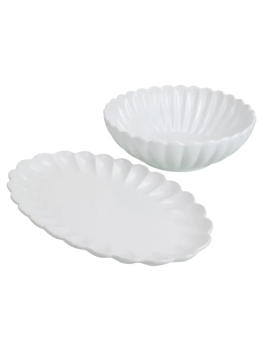 Набор для сервировки Petal Serving BIA Cordon Bleu — изображение 1 из 7, белый