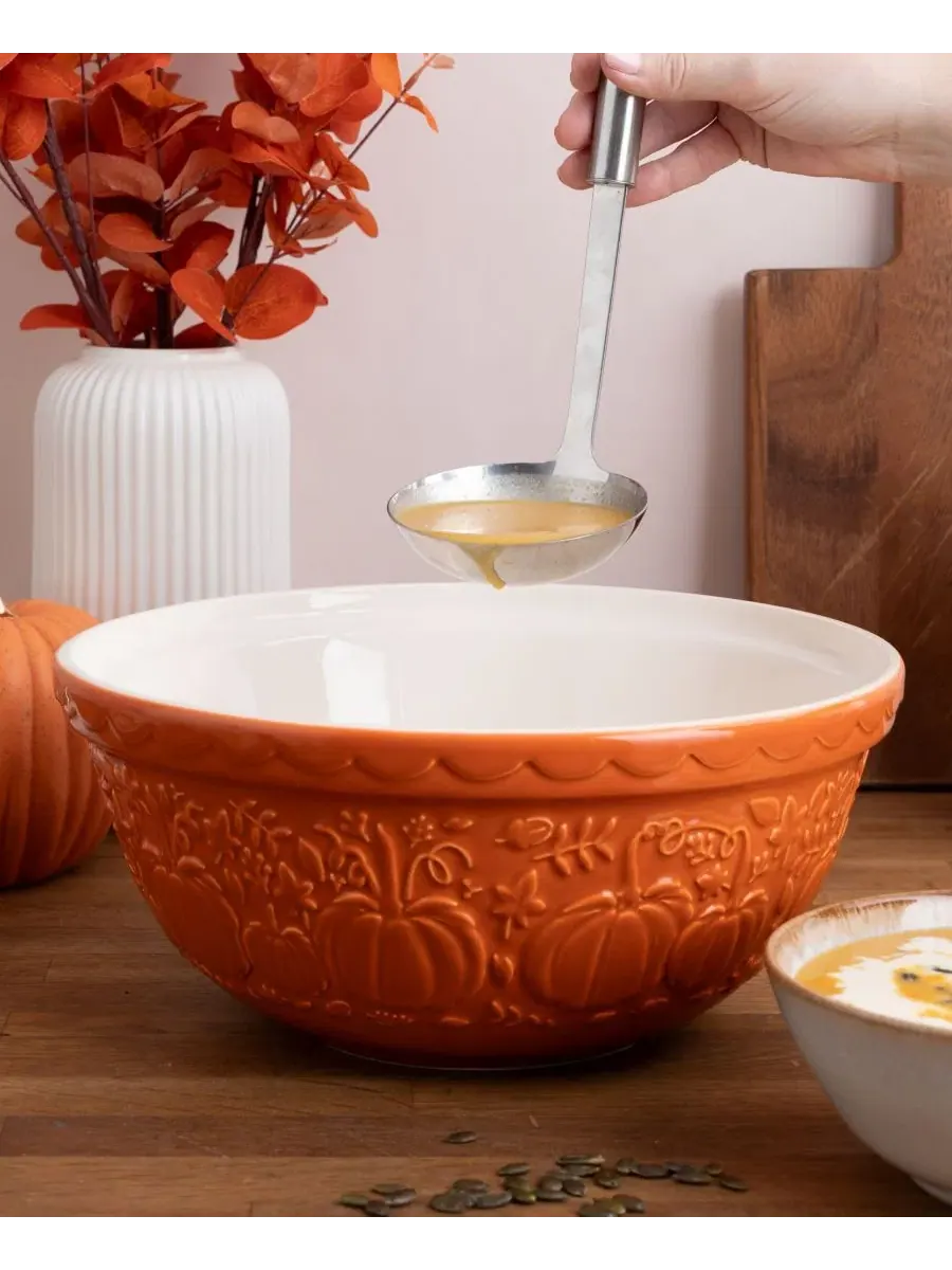 Миска для смешивания Pumpkin Earthenware 4,25 л Mason Cash — изображение 4 из 6, оранжевый