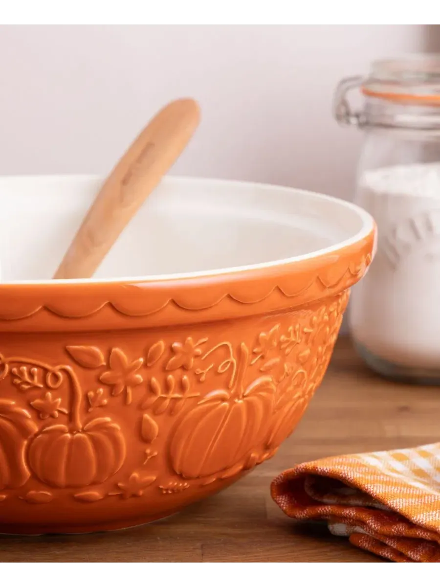 Миска для смешивания Pumpkin Earthenware 4,25 л Mason Cash — изображение 6 из 6, оранжевый