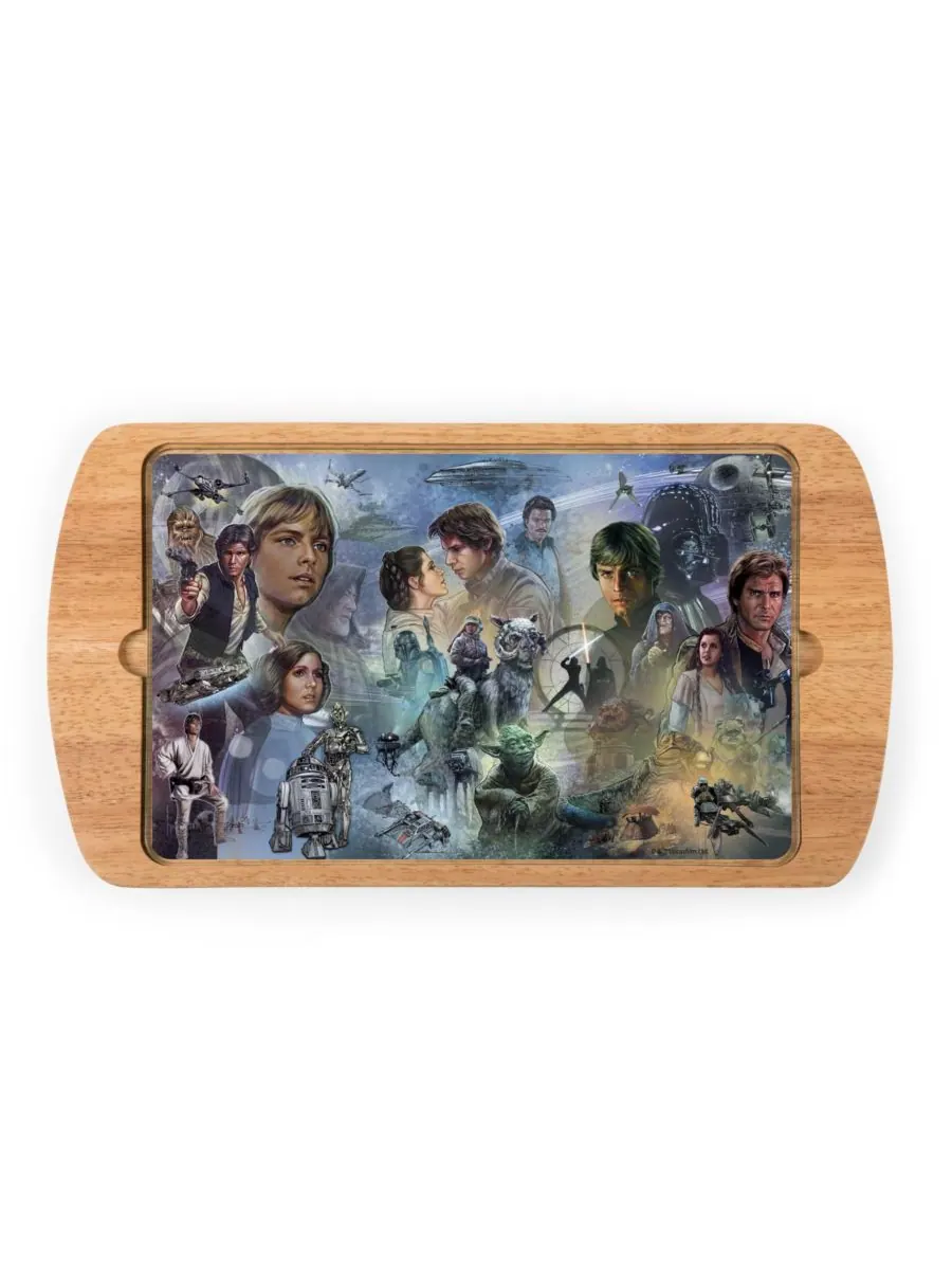 Поднос со стеклянной крышкой в виде рекламного щита «Звездных войн» Disney