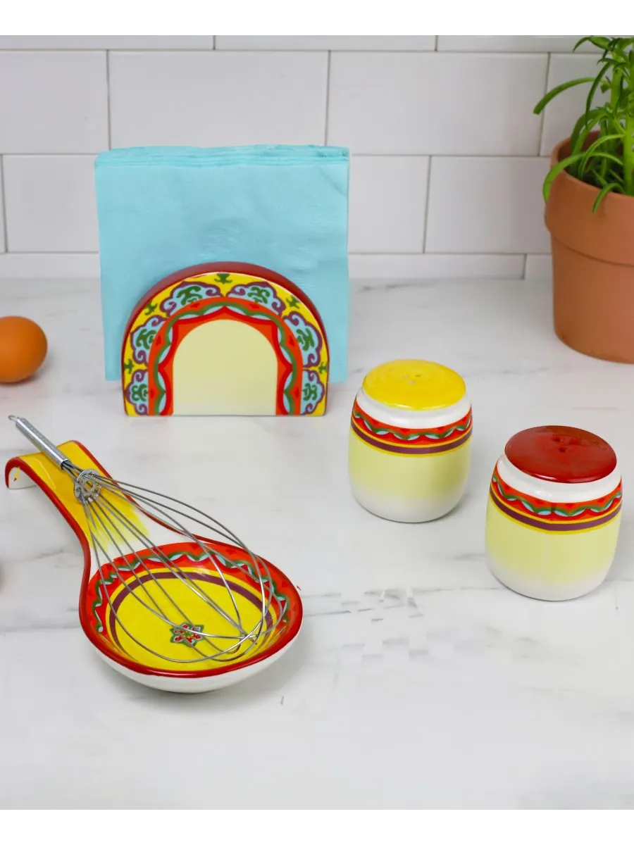 Набор кухонных принадлежностей Galicia, 4 шт Euro Ceramica — изображение 6 из 6, мульти