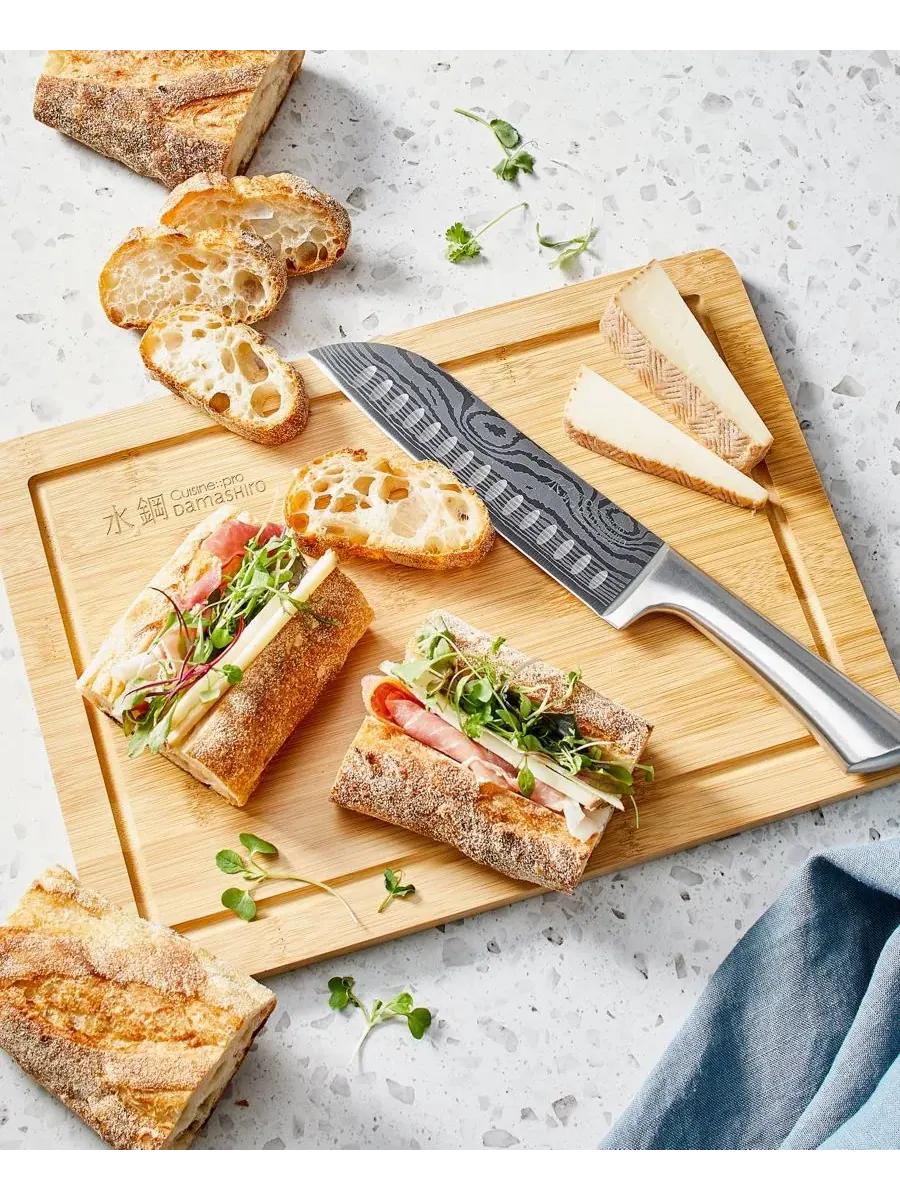 Набор досок Damashiro Santoku 17 см и досок 25 x 34 см Cuisine::Pro — изображение 4 из 4, нет цвета