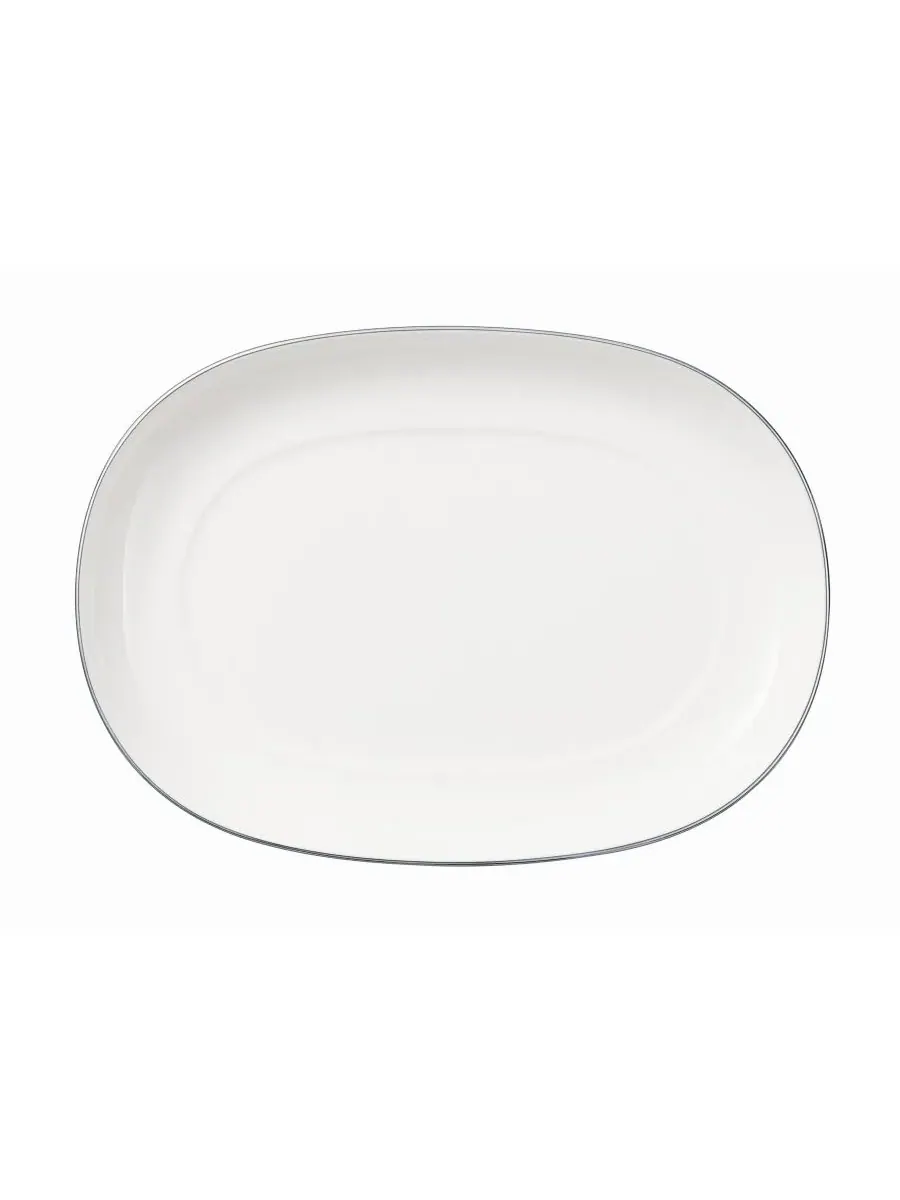 Платиновая тарелка для маринованных огурцов Anmut/Подставка для подливки Villeroy & Boch — изображение 1 из 3, нет цвета