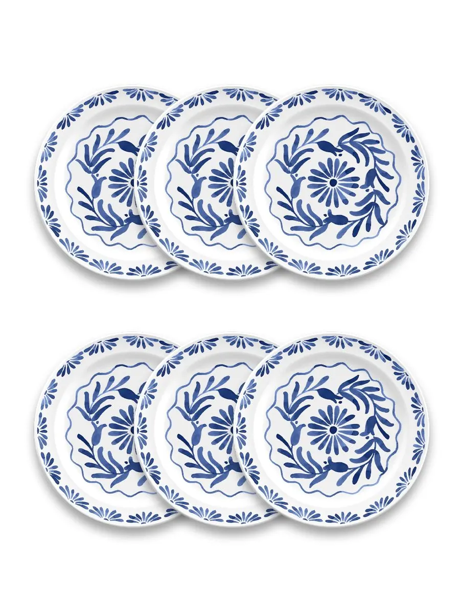 Набор салатных тарелок Azul, 6 штук Abode Homewares