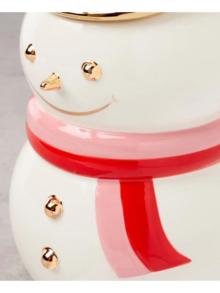 Банка для печенья Kate Spade Be Jolly Snowman Kate Spade New York — изображение 3 из 6, мульти