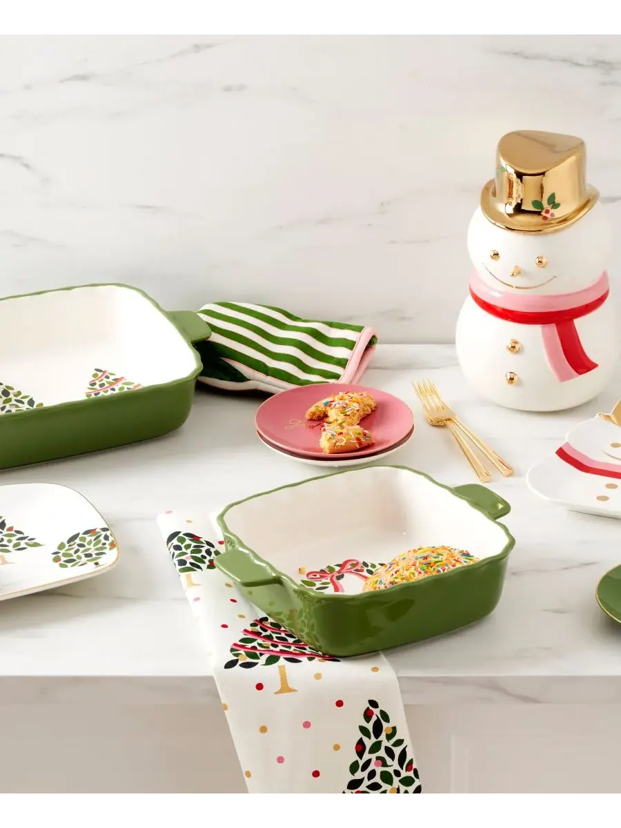 Банка для печенья Kate Spade Be Jolly Snowman Kate Spade New York — изображение 5 из 6, мульти