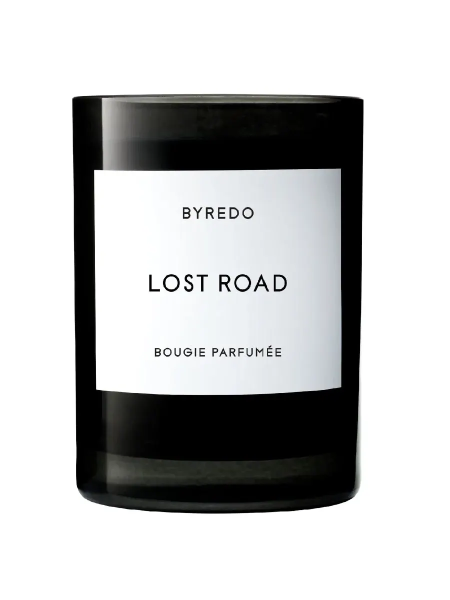 Ароматическая свеча Lost Road, 238 г Byredo — мульти