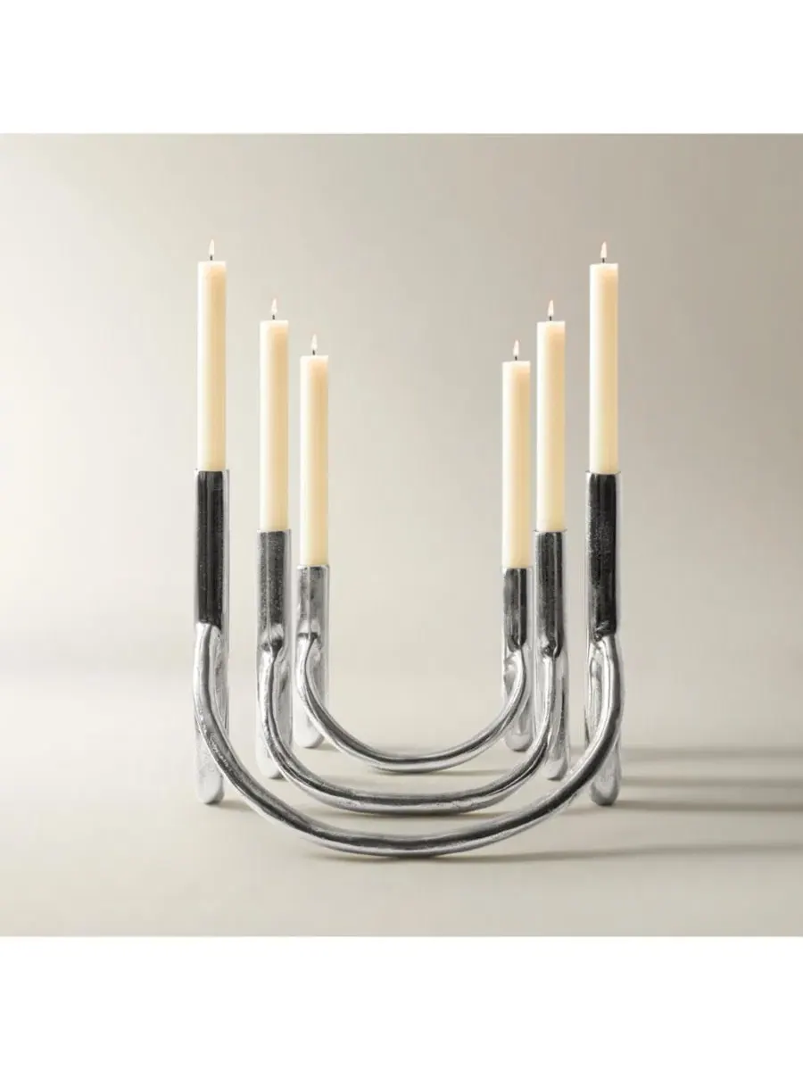 Подсвечник для свечей Pillaro Taper Holder Z Gallerie — изображение 4 из 4, прозрачный