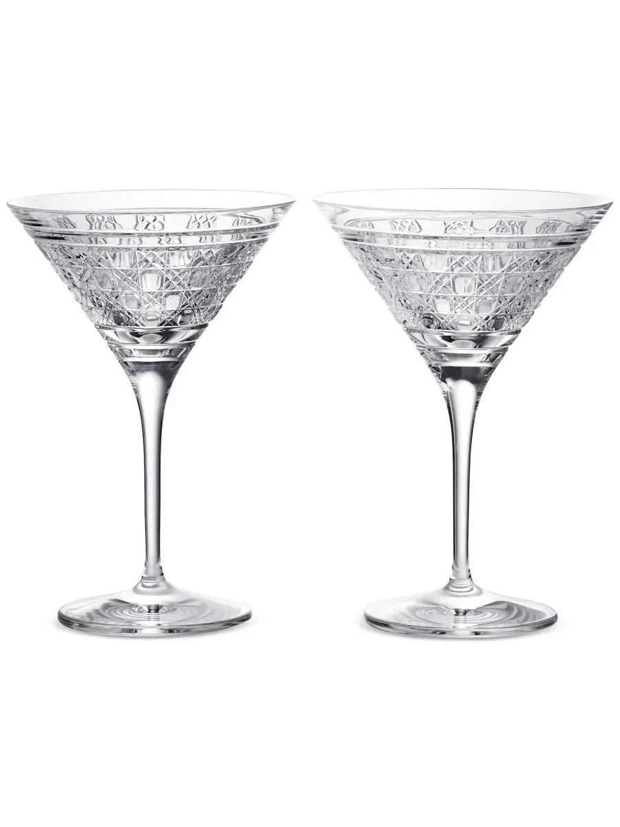 Набор из 2 бокалов для мартини Opulence, 240 мл (8 унций) Waterford — изображение 1 из 3, прозрачный