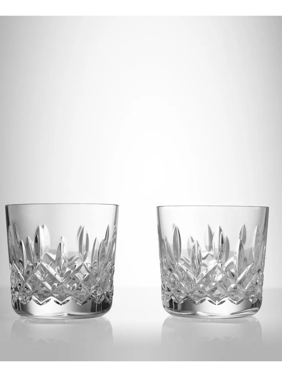 Стаканы Giftology Lismore, 7,5 унций, набор из 2 штук, зеленая коробка Waterford — изображение 2 из 6, прозрачный