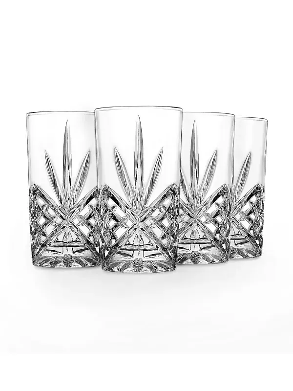 Набор из 4 стаканов для хайбола Dublin Crystal Godinger