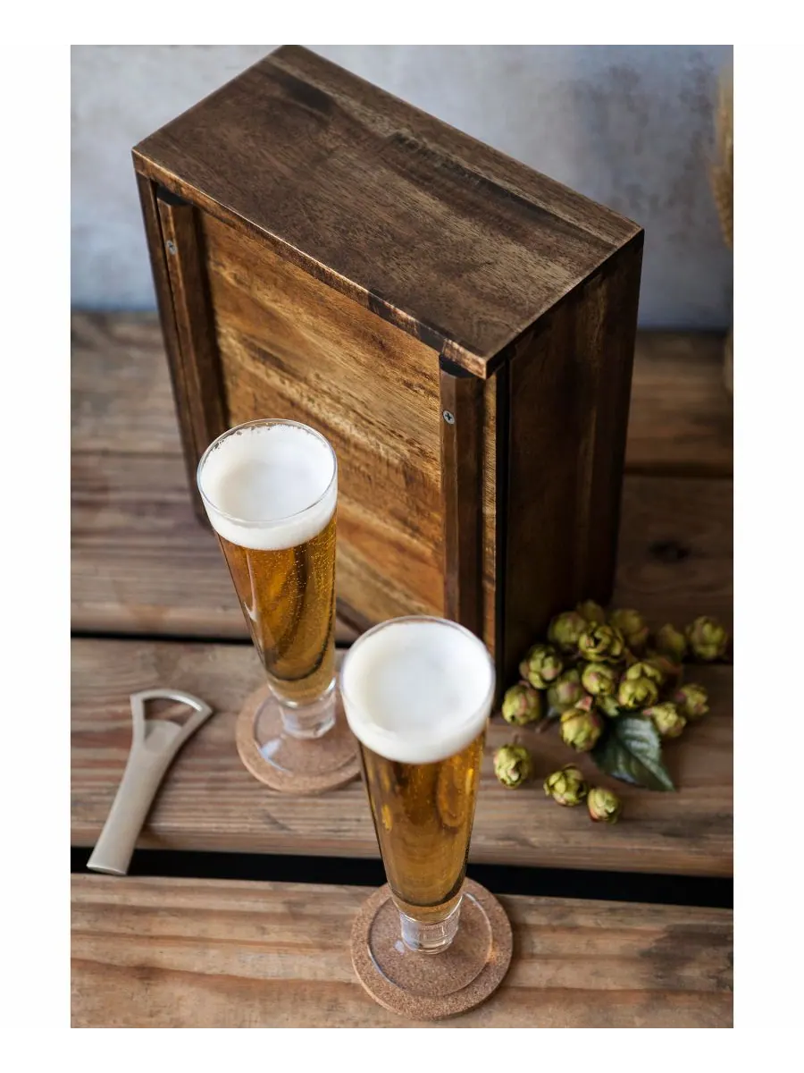 Подарочный набор Legacy от Pilsner Beer Picnic Time — изображение 6 из 10, коричневый