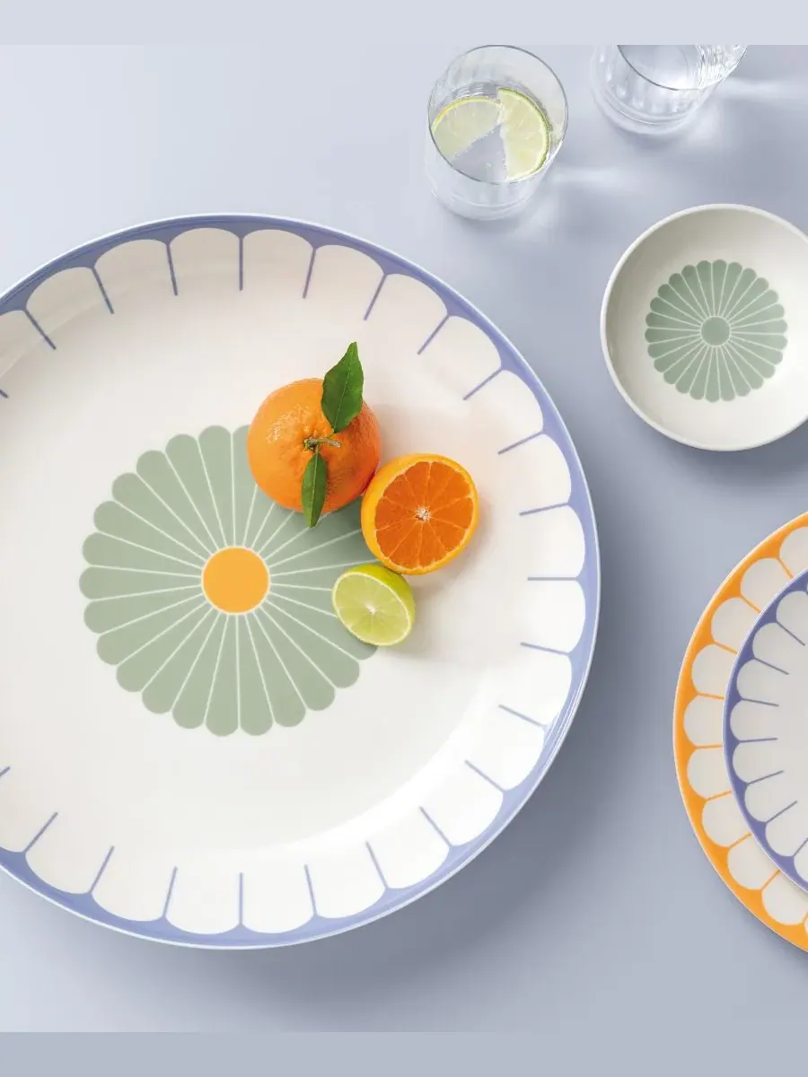 Fleur Couleur Низкая сервировочная миска Villeroy & Boch — изображение 4 из 5, мульти