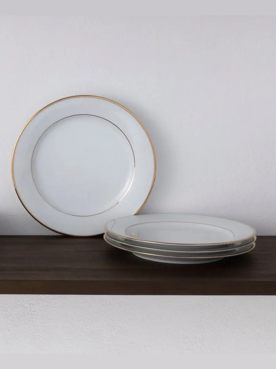 Набор из 4 салатных тарелок Noritake Heritage 21 см — изображение 2 из 10, золото