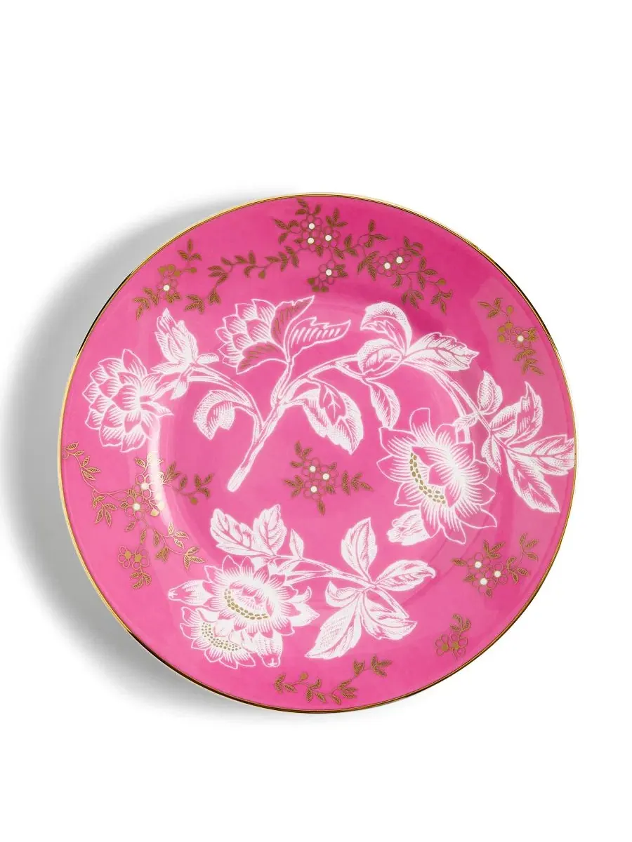 Тарелка для салата "Wonderlust Tonquin" Wedgwood — изображение 1 из 5, розовый