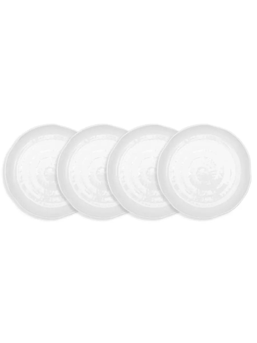 Набор из 4 салатниц из меламина Pearl Q Squared — изображение 1 из 3, белый
