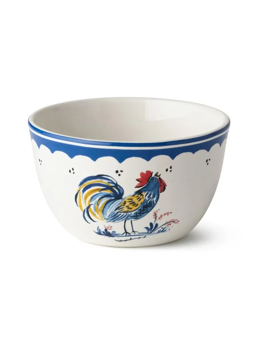 Набор из 4 пиал для мороженого French Rooster, керамика, 0.7 л Certified International — изображение 5 из 5, мульти