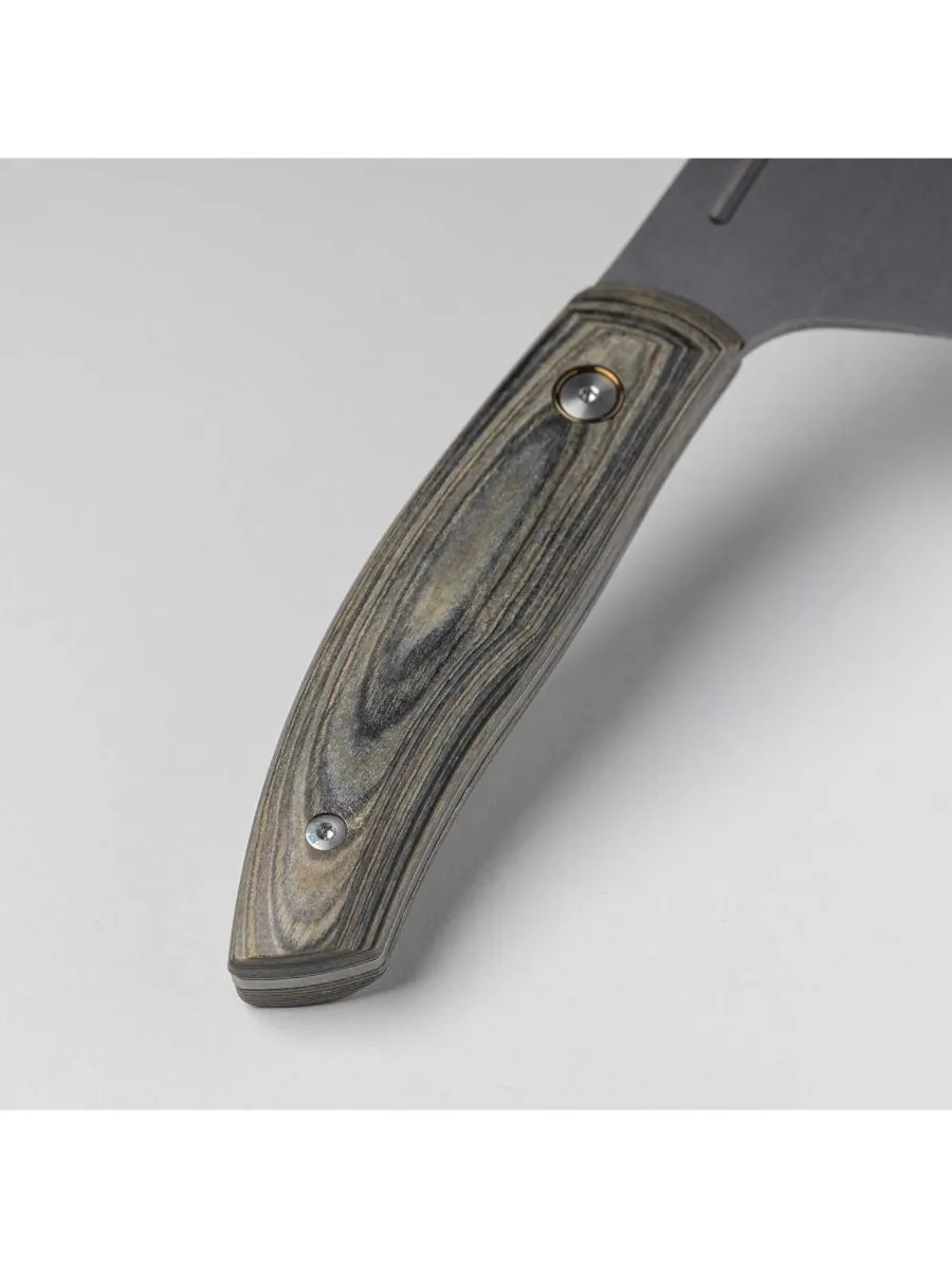 Поварской нож Carbon Bunka - 8 дюймов Messermeister — изображение 4 из 5, серебристый