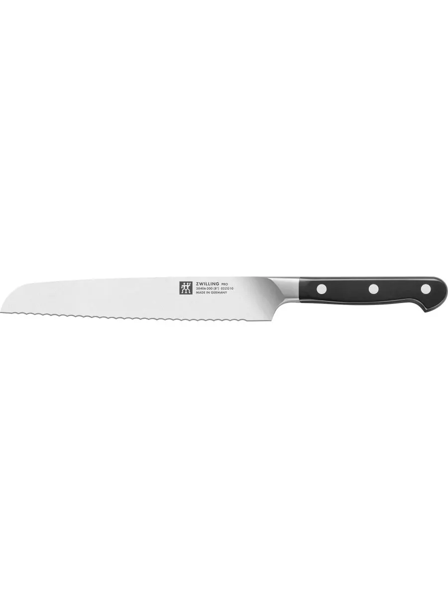 Набор кухонных ножей в блоке ZWILLING Pro, 7 предметов, орех — изображение 4 из 8, коричневый