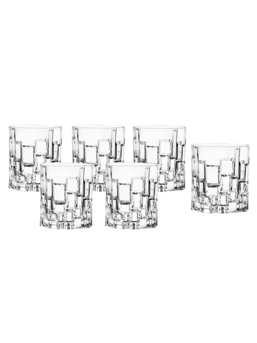 Набор из 6 бутылок вина Etna Double Old Fashion (DOF) Lorren Home Trends — изображение 1 из 4, прозрачный