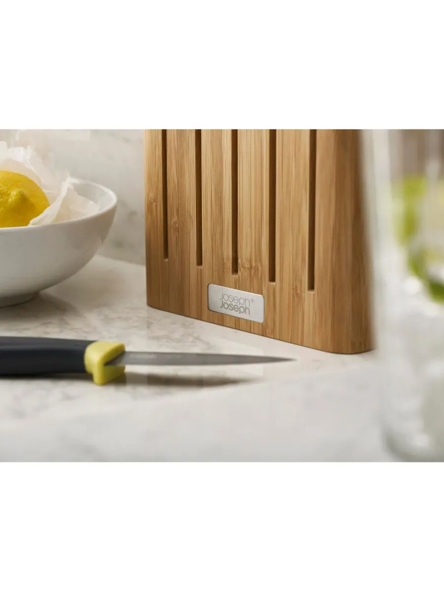 Набор бамбуковых столовых приборов Elevate Slimline из 5 предметов Joseph Joseph — изображение 7 из 10, опаловый