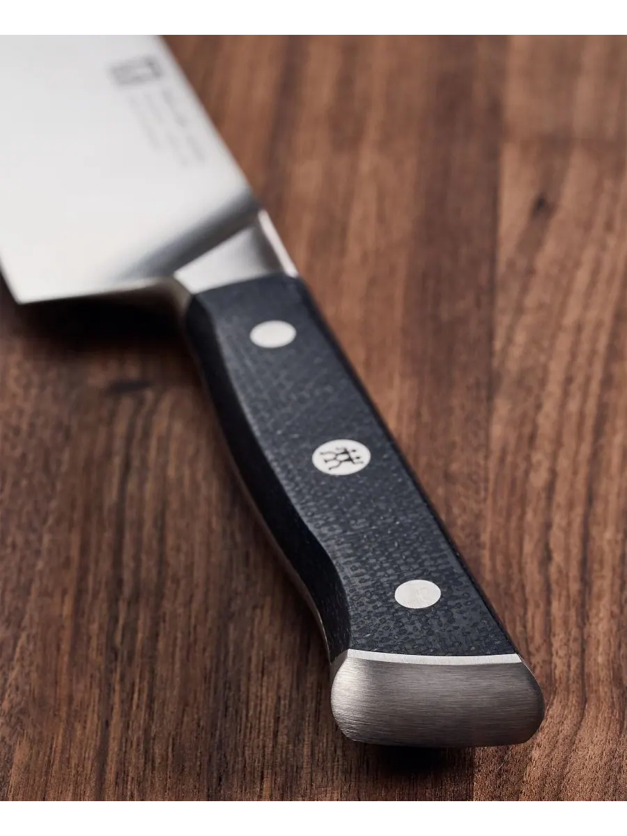 Набор кухонных ножей в блоке ZWILLING Spectrum, 8 предметов — изображение 5 из 7, черный серебристый