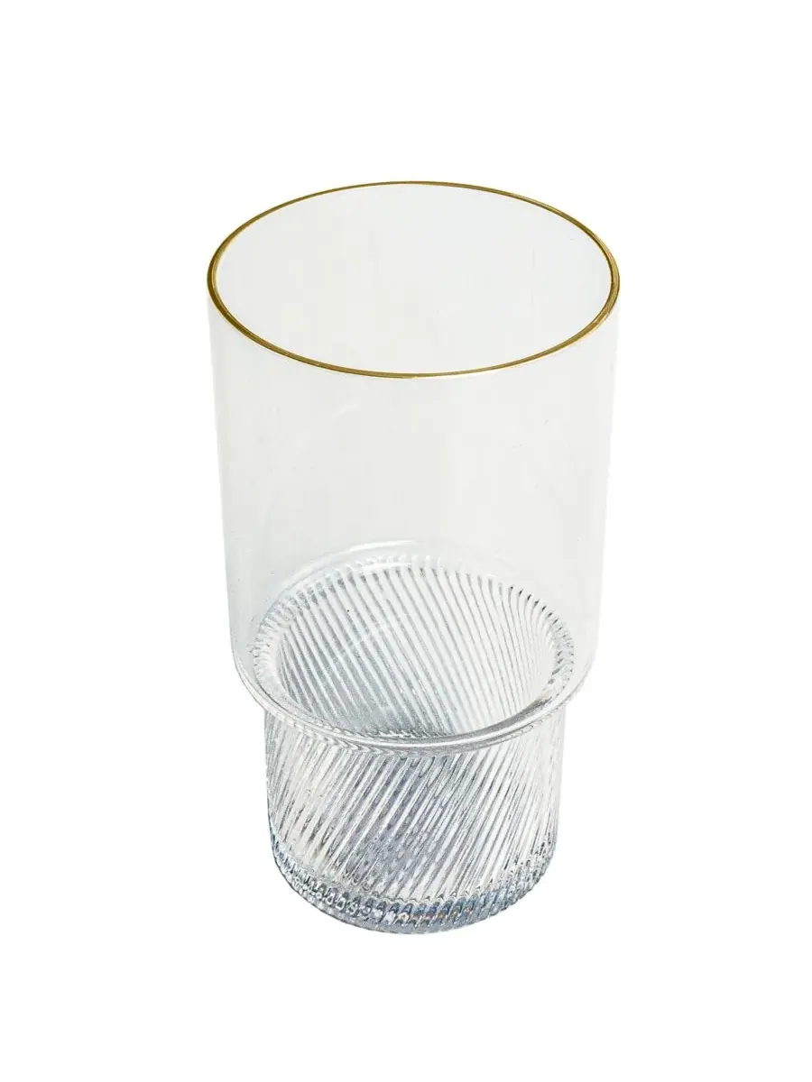 Набор из 6 стаканов Stax Optic Twist Coupe Abode Homewares — изображение 2 из 4, прозрачный