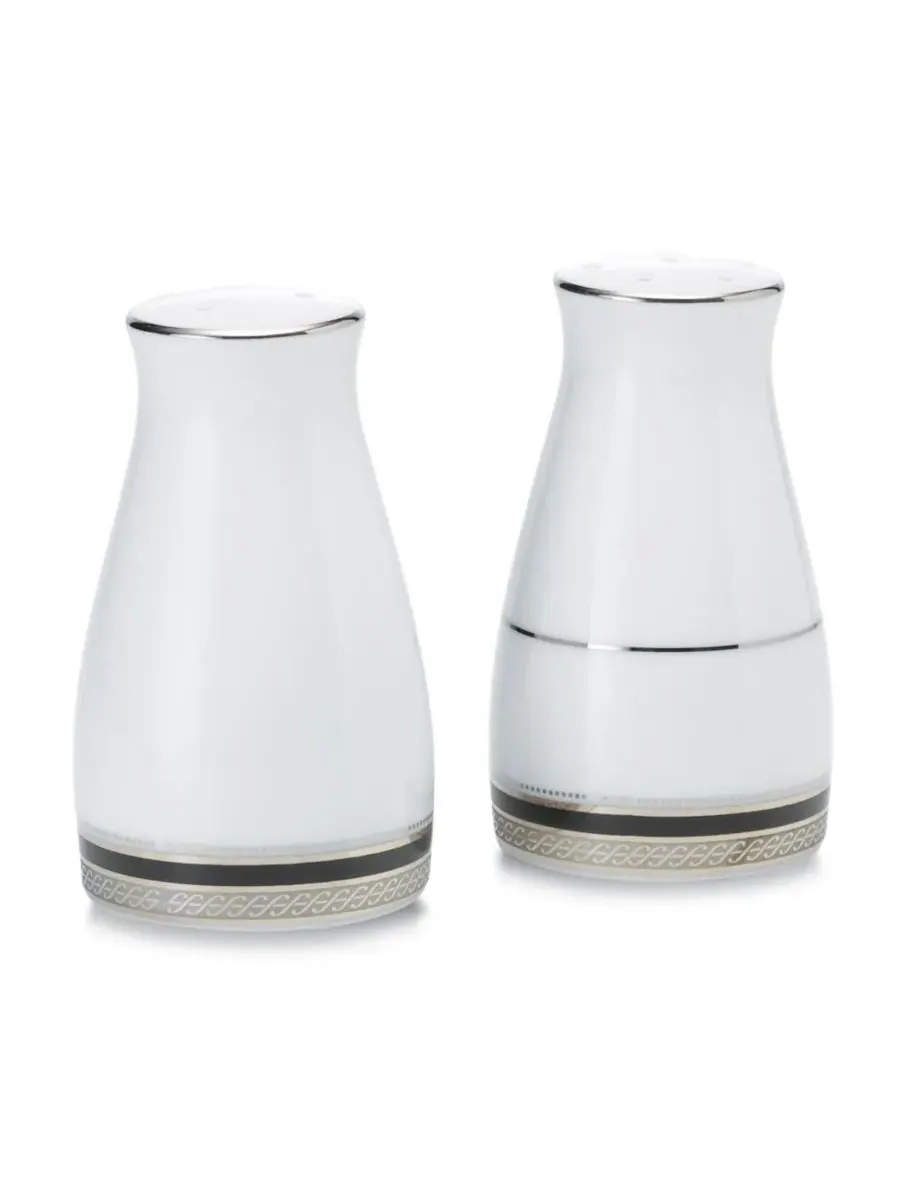 Набор из солонки и перечницы Noritake Austin Platinum 8 см