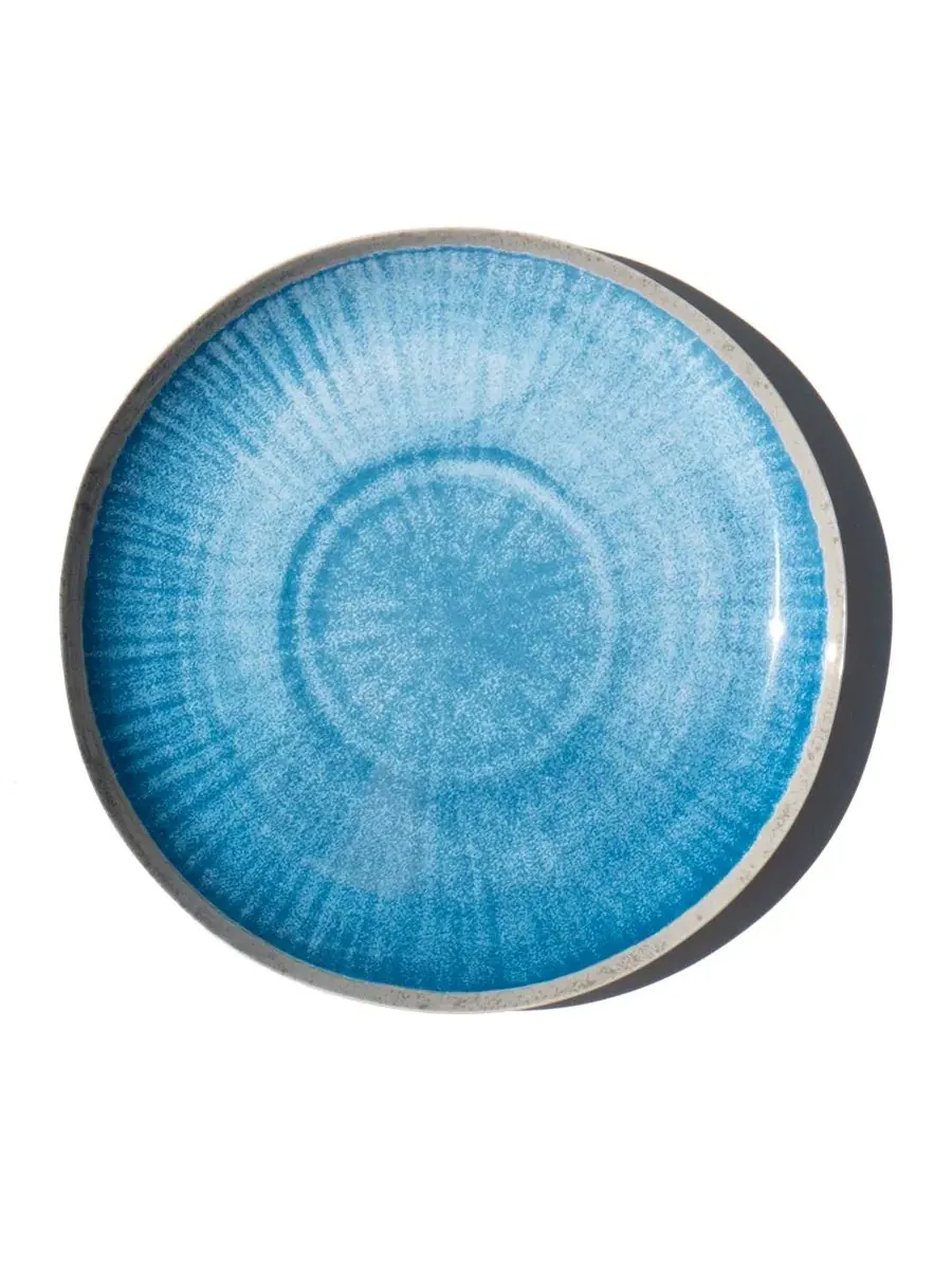 Набор салатных тарелок NewWave Coastal Reactive Abode Homewares — изображение 2 из 5, синий