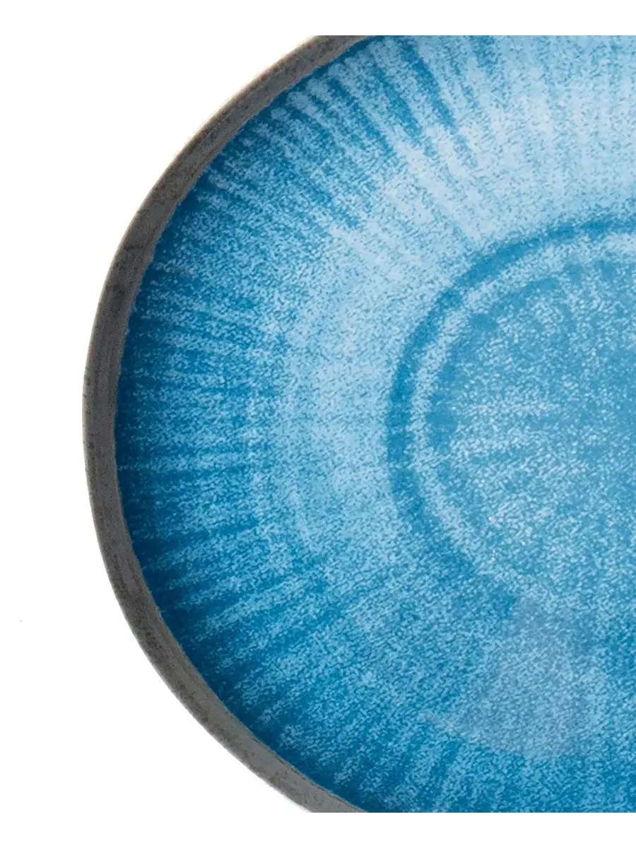 Набор салатных тарелок NewWave Coastal Reactive Abode Homewares — изображение 3 из 5, синий