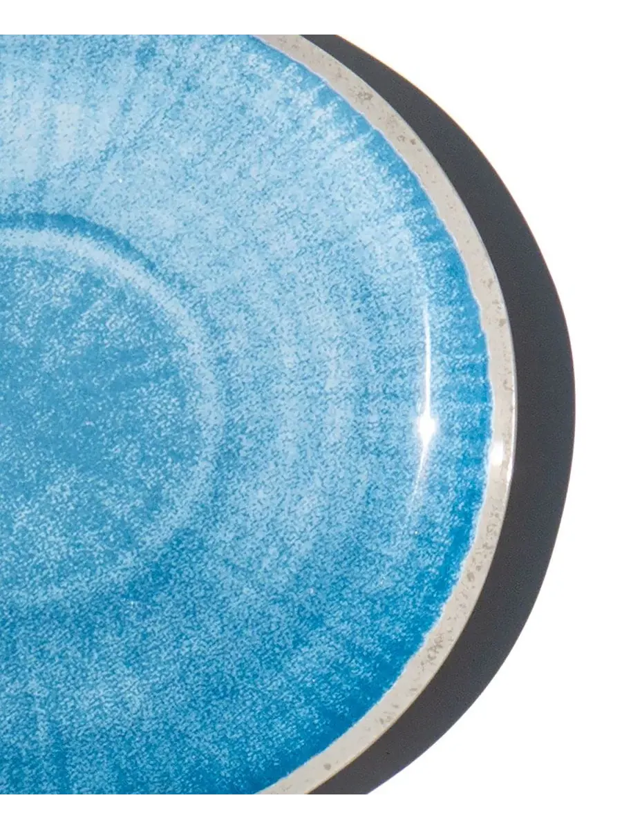 Набор салатных тарелок NewWave Coastal Reactive Abode Homewares — изображение 4 из 5, синий