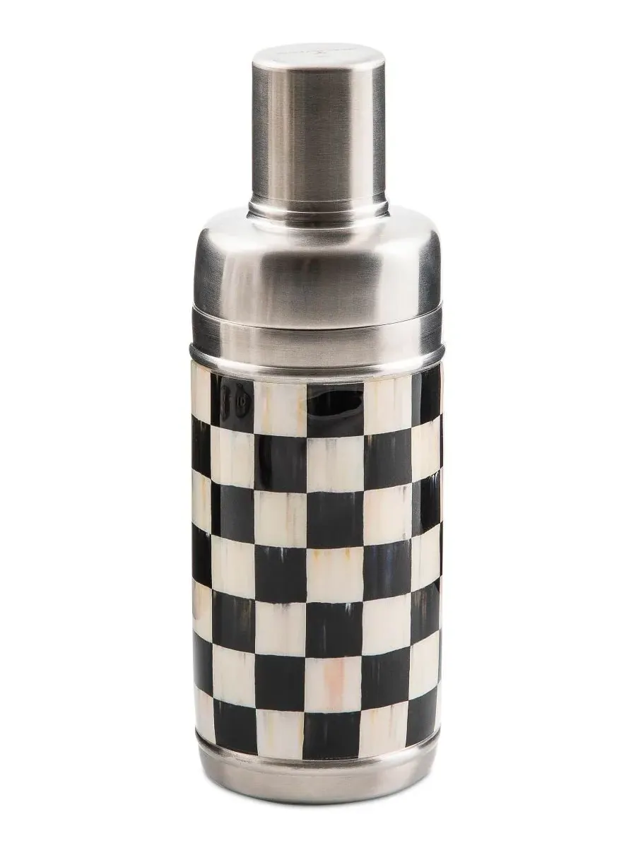 Коктейльный шейкер Courtly Check 3260 Mackenzie-Childs — изображение 1 из 4, нет цвета