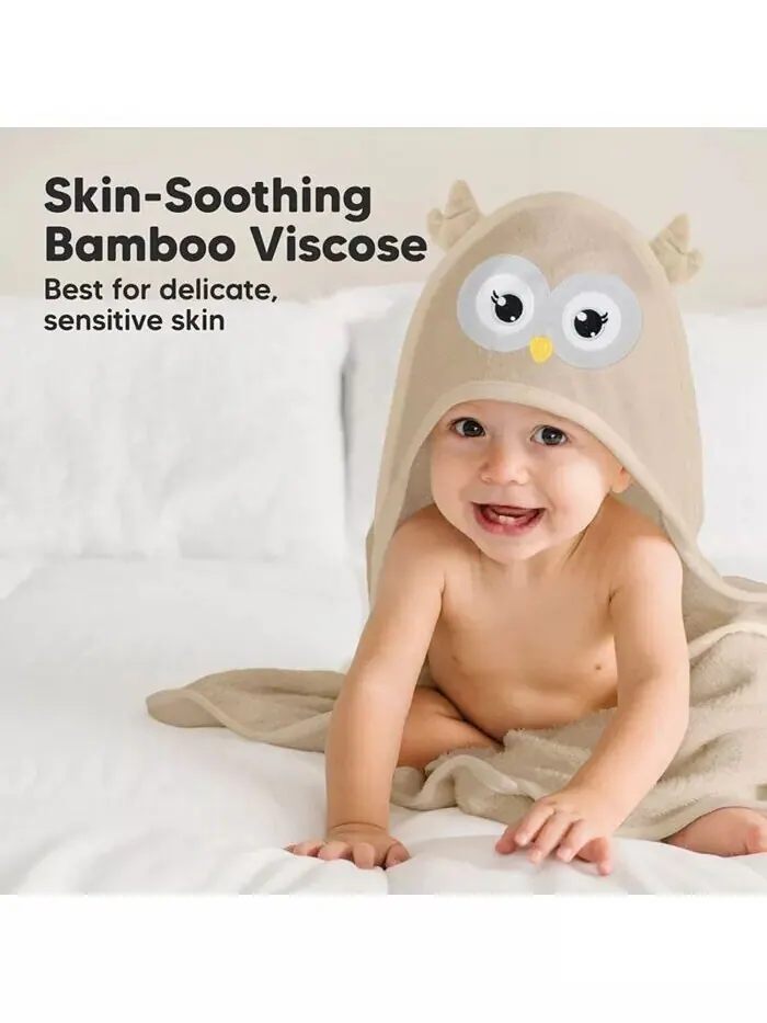 Детское полотенце с капюшоном Keababies Cuddle органическое — изображение 6 из 6