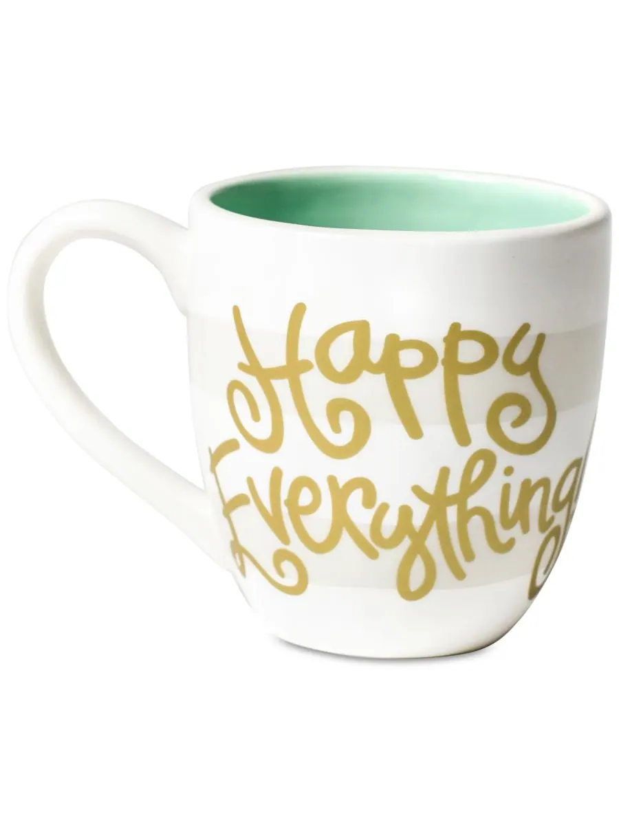 Happy Everything Кружка «Белая полоса»
