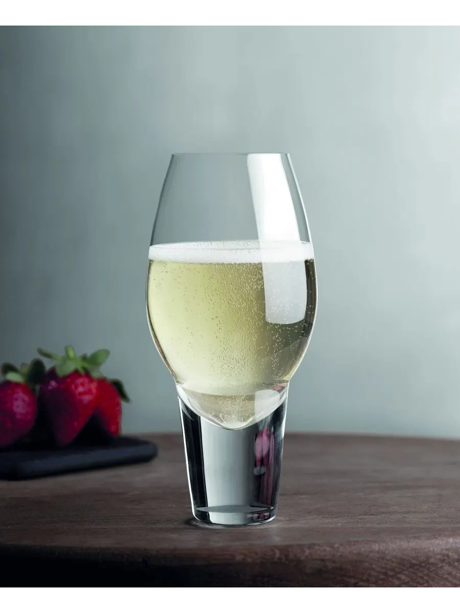 Набор из 2 высоких коктейльных бокалов Gravity Nude Glass — изображение 2 из 3, прозрачный