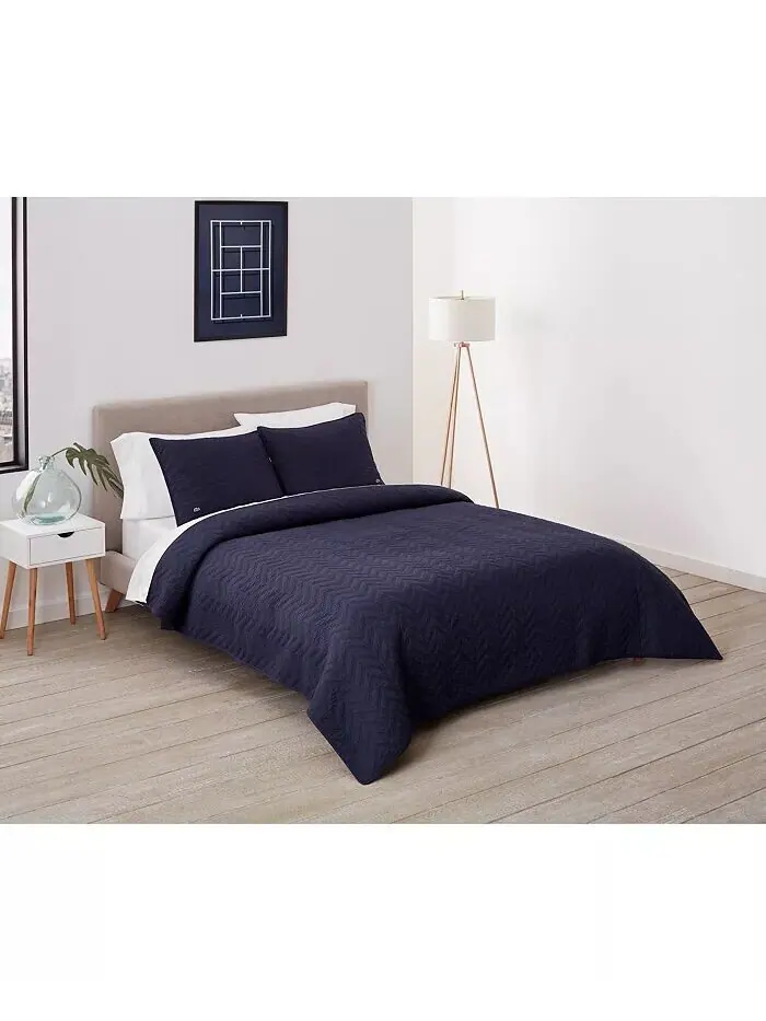 Наборы одеял с узором «елочка» Lacoste Home