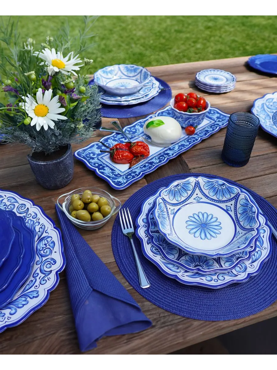 Набор из 4 меламиновых мисок Veranda Certified International — изображение 5 из 5, мульти