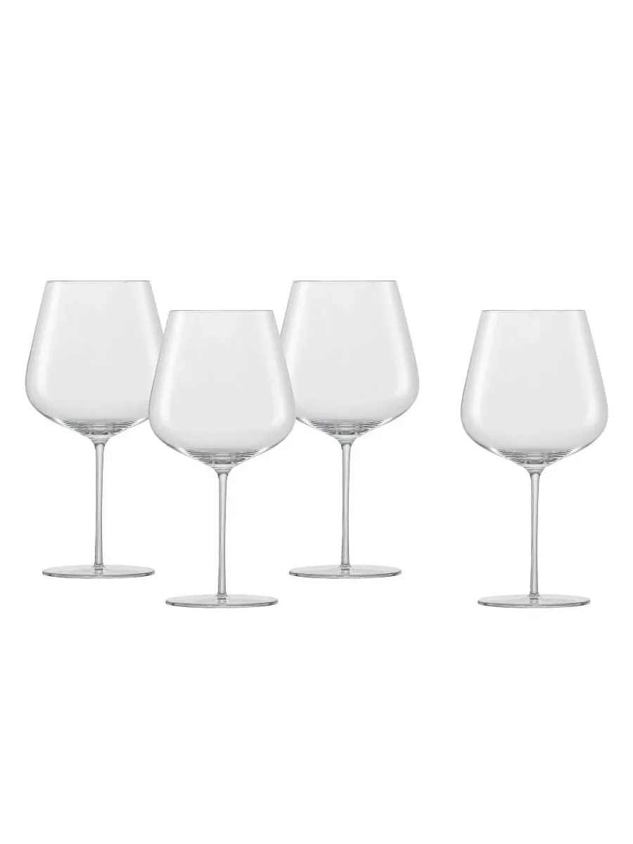 Набор из 4 бокалов для бордового вина Vervino Zwiesel Glas — изображение 1 из 10, прозрачный