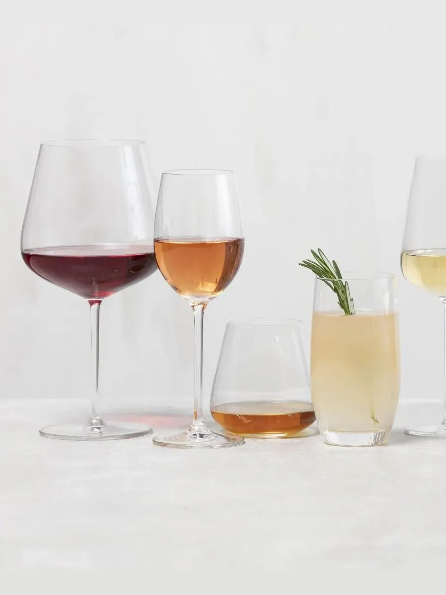 Набор из 4 бокалов для бордового вина Vervino Zwiesel Glas — изображение 7 из 10, прозрачный