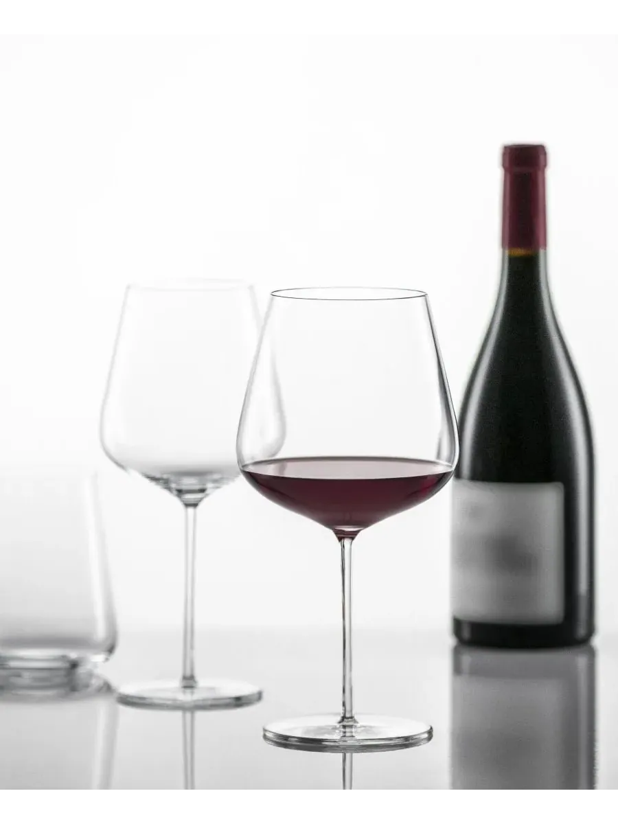 Набор из 4 бокалов для бордового вина Vervino Zwiesel Glas — изображение 9 из 10, прозрачный
