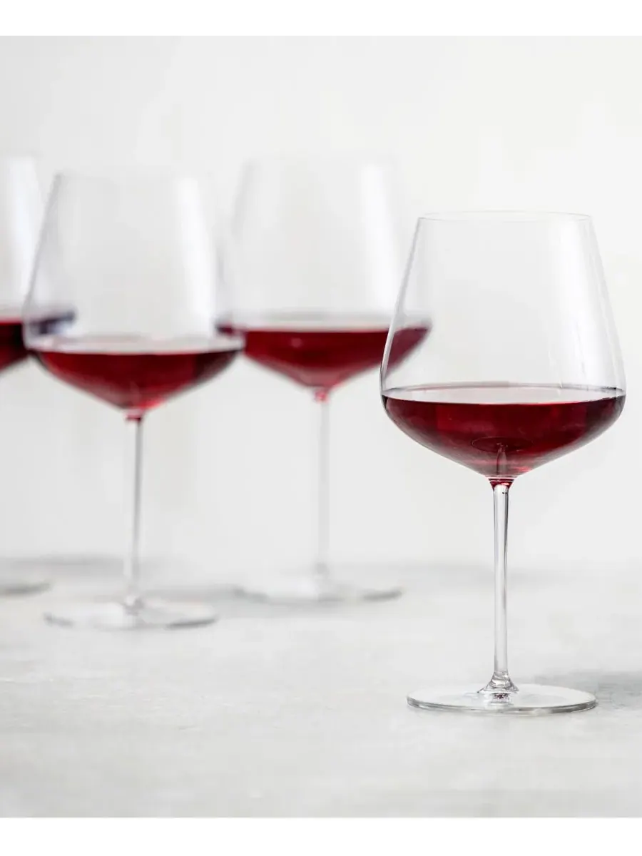 Набор из 4 бокалов для бордового вина Vervino Zwiesel Glas — изображение 10 из 10, прозрачный