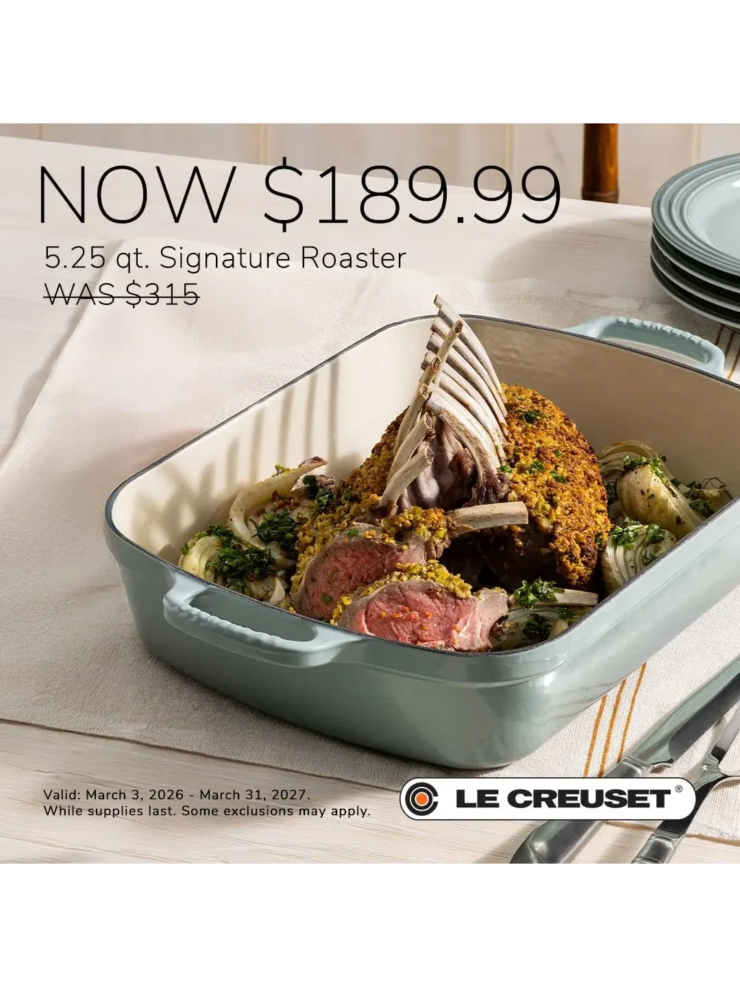 Форма для запекания Le Creuset, 33 см, 4,9 л — изображение 8 из 10, темно-серый