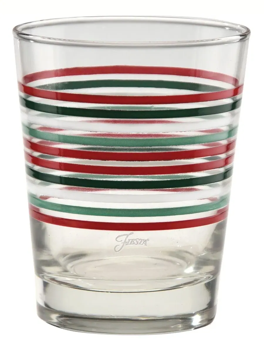 Набор из 6 стаканов Double Old Fashioned, Holly Berry Christmas Fiesta — изображение 2 из 3, мульти