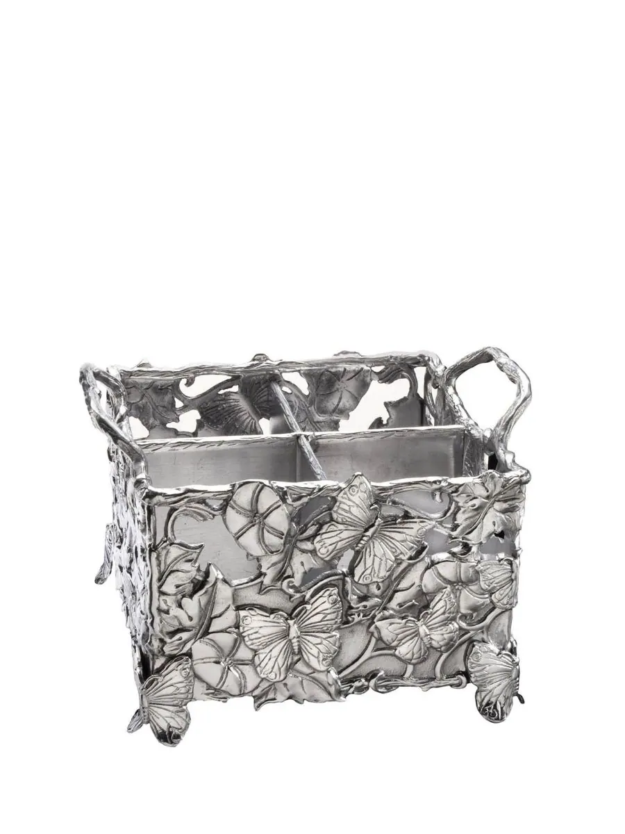 Подставка для столовых приборов Designs Aluminum Butterfly Arthur Court