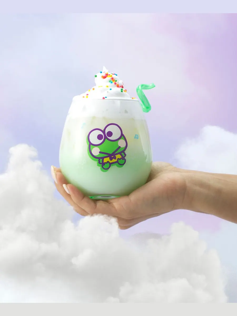 Набор из 4 бокалов без ножки Hello Kitty and Friends Above the Clouds JoyJolt — изображение 3 из 10, мульти