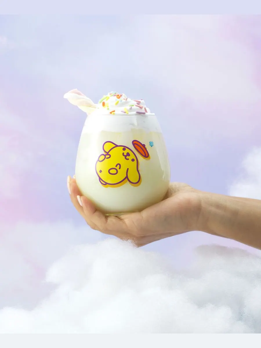 Набор из 4 бокалов без ножки Hello Kitty and Friends Above the Clouds JoyJolt — изображение 4 из 10, мульти